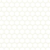 Honeycomb seamless pattern. Grid seamless pattern. Hexagonal cell texture. Honeycomb on white background vector