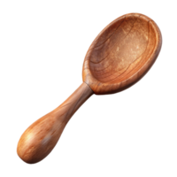 wonderful vintage Carved Wooden Spoon Rustic Style Transparent Background authentic png