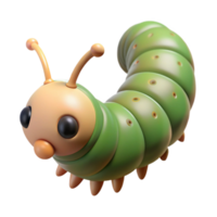 beautiful vintage Caterpillar Crawling Isolated Element high quality png