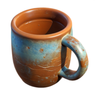 impressive minimalist Ceramic Mug Rustic Glaze Transparent Background original png