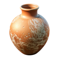 beautiful creative Ceramic Vase Modern Design Cutout with Smooth Texture authentic png