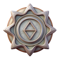 extraordinary abstract Chakra Symbols Outline Style Cutout on Transparent Background high resolution png