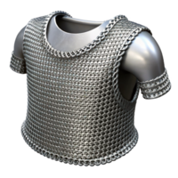 serene abstract Chainmail Top Silver Tone Isolated Element genuine png