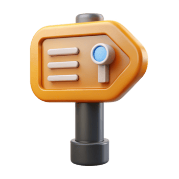 deslumbrante artístico cidade rua placa informativo texto transparente fundo profissional png