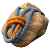 stunning modern Close Up of Climbing Rope and Carabiner Transparent detailed png