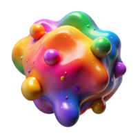 elegant rustic Colorful Abstract Paint Splatter Isolated original png