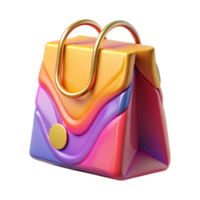 vibrant abstract Colorful Retail Packaging Mockup Transparent Background high quality png