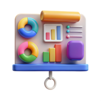 dramatic minimalist Colorful Webinar Presentation Slides with Charts Isolated premium png