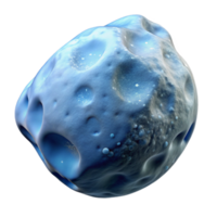 impressive classic Comet Nucleus Cutout with Icy Surface original png