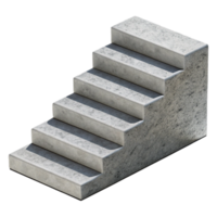 extraordinary rustic Concrete Steps Minimalist Design Transparent Background authentic png