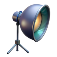 stunning abstract Continuous Lighting Setup Transparent Background high quality png