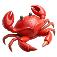 dramatic modern Crab Red Claws Side View Cutout exclusive png