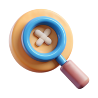vibrant artistic Critical Thinking Icon Magnifying Glass Cutout genuine png