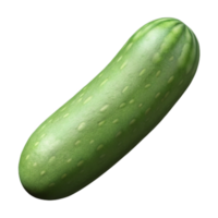 elegante abstrato pepino isolado em branco fundo profissional png