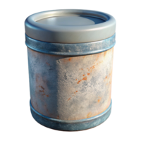 stunning modern Cylindrical Container Without Label Design Isolated Transparent Background original png