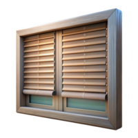 magnificent creative Smart Blinds Halfway Open Isolated on Transparent Background authentic png