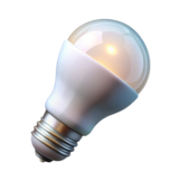 extraordinary modern Smart Bulb Soft White Light Transparent Background detailed png
