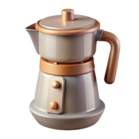 impressive rustic Smart Coffee Maker Front View Cutout premium png