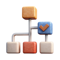 serene artistic Decision Making Framework Icon Flowchart Cutout original png