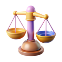 impressive abstract Decision Making Scales Icon Balance Concept Isolated Cutout high resolution png