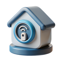 beautiful rustic Smart Home Hub Side View Cutout Transparent Background professional png