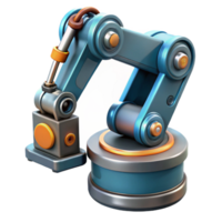 impressive vintage Deep Sea Mining Robot Arm Extended Isolated authentic png