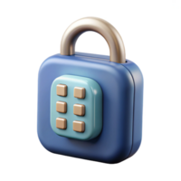 magnificent contemporary Smart Lock with Keypad and Fingerprint Access Transparent Background Silver Finish premium png