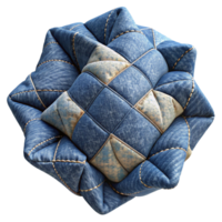 magnificent creative Denim Scrap Quilt Patchwork Texture Isolated Element high resolution png