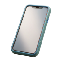 stunning modern Smartphone with Blank Screen Front View Transparent Background detailed png