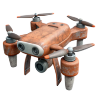 beautiful vintage Detailed Drone Model Isolated professional png