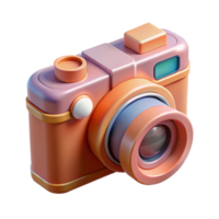 impressive traditional Digital Camera with High-speed Continuous Shooting Transparent Background detailed png