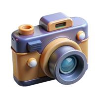 vibrant modern Digital Camera with Wi-fi Connectivity Transparent Background high quality png