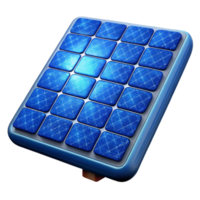 serene abstract Solar Panel Texture Blue Cells Isolated png