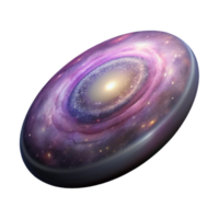 wonderful rustic Distant Galaxy with Quasar Cutout on Transparent Background high quality png