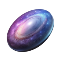 wonderful rustic Distant Galaxy with Supernova Cutout on Transparent Background detailed png