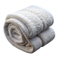 magnificent modern Spa Towel Folded White and Fluffy Cutout Transparent Background authentic png