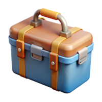 dramatic rustic Diy Toolbox Cutout Isolated on Transparent Background authentic png
