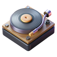 impressive modern Dj Turntable Tonearm Balanced Weight Cutout Transparent Background genuine png