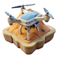 wonderful abstract Drone Capturing Panoramic Views Cutout authentic png