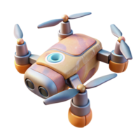 serene creative Drone in Ascent Isolated high resolution png