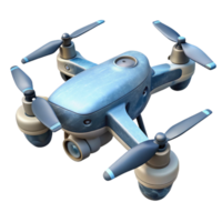 Drone in Birdseye View Transparent Background png