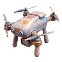 beautiful contemporary Drone in Descent Transparent Background high quality png