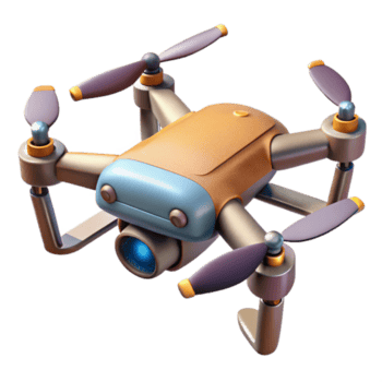 atemberaubend Jahrgang Drohne im konzentriert Aussicht isoliert hoch Auflösung png