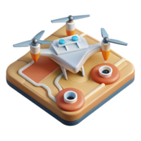 vibrant creative Drone Mapping Field Boundaries Transparent Background Cutout authentic png