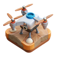 impressive abstract Drone Mapping for Disaster Relief Transparent original png
