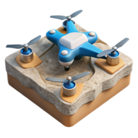 Drone Mapping Software with Topographic Data Cutout png