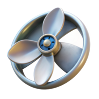 wonderful artistic Drone Propeller Close Up Isolated png