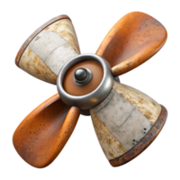 stunning abstract Drone Propeller Close Up Isolated high resolution png