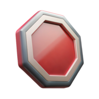 vibrant classic Street Sign Stop Sign Octagonal Shape Transparent Background genuine png