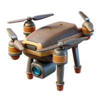 beautiful rustic Drone with Adjustable Camera Angle Cutout high resolution png